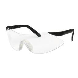 ISE23B Zodiac Clear Lens Wrap Around A/S Safety Specs