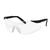 ISE23B Zodiac Clear Lens Wrap Around A/S Safety Specs