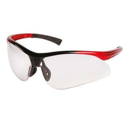 ISE107X Solar Clear Lens A/S A/F Red Frame Specs