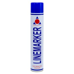 Semi Permanent Linemarker Spray Paint Blue 750ML