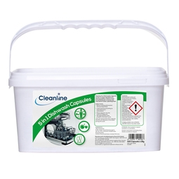 Cleanline 5-in-1 Dishwash Capsules (100 Tablets)