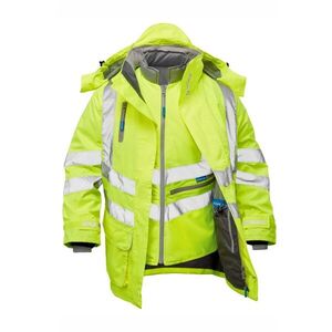 PULSAR P487 High Visibility 7 In 1 Storm Coat Yellow