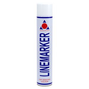 Semi Permanent Linemarker Spray Paint White 750ML