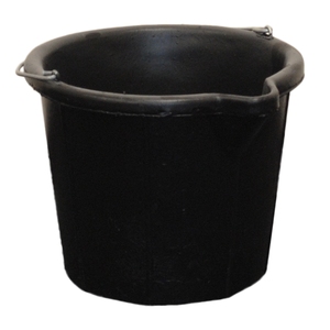 PVC Bucket Black 2 Gallon