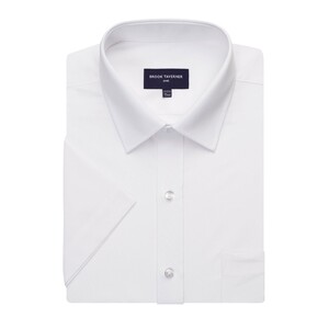 Brook Taverner 7743A Vesta Short Sleeved Shirt White