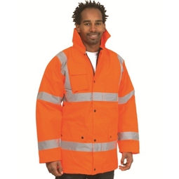 TCE02 Hi-Vis Safety Jacket Orange