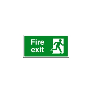 Fire Exit Sav Backed
