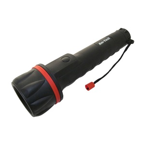 Black Rubber Torch (3 cell)