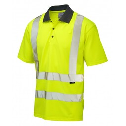 P02-Y Rockham Hi Vis Polo Shirt Yellow