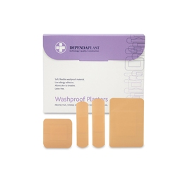 Reliance Medical 536 Washproof Assorted Plasters (Pack of 100)