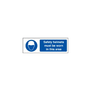 Safety Helmets (Self Adhesive Vinyl,300 X 100mm)