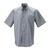 933M Mens Short Sleeve Shirt Silver