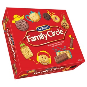 Crawfords Family Circle Biscuits  