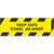 VC.22E Keep Safe Stand 2M Apart - 300MM x 100MM (Self Adhesive) - Pack Of 5