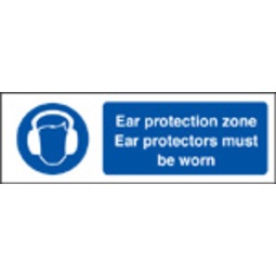 Ear Protection Zone (Self Adhesive Vinyl,300 X 100mm)