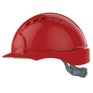 JSP Evo 3 Vented Helmet Red