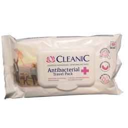 Anti-Bacterial Alcohol Wipes (40 Wipes)
