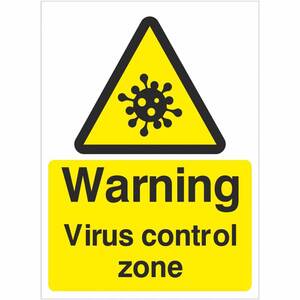 VCC.12C Virus Control Zone 300MMx400MM
