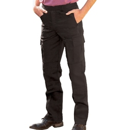 UC903 Black Action Trousers - Tall Leg