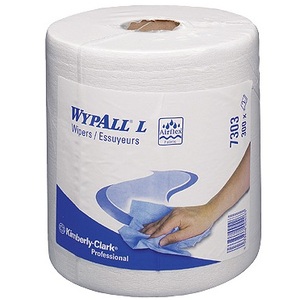 7303 Wypall L20 Wiping Paper 2Ply (6 Rolls X 336 Sheets)Wipers