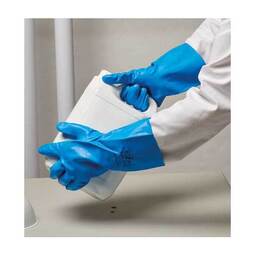 KeepSAFE Nitrile Chemical Resistant Glove Blue