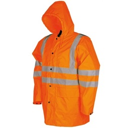 Hi-Vis Premium Breathable/Waterproof Jacket Orange  
