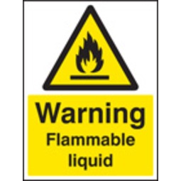 Flammable Liquid (Rigid Plastic,400 X 300mm)