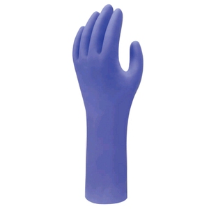 SHOWA 7555 Nitrile Powder Free Gloves Cobalt Blue Box 50