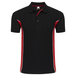 Silverswift 692455 Two-Tone Polo Shirt Red/Black