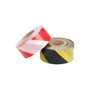 Zebra Hazard Tape Red/White