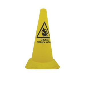 Slippery Surface Warning Cone