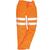 Hi-Vis Rail Track Polycotton Cargo Trousers Reg Leg Orange