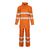 Supertouch High Visibility Polyester/Pvc 2 Piece Rain Suit Orange