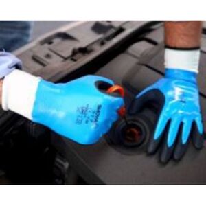 Showa  377 Fully Coated Nitrile Foam Grip Glove