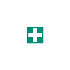 First Aid Symbol (Self Adhesive Vinyl,100 X 100mm)