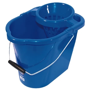 Plastic Mop Bucket (Assorted Colours)
