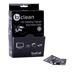Bolle B-Clean Lens Cleaning Tissues - 100 Wipes