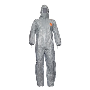 Chemical Coverall DuPont Tychem 6000F Plus Grey