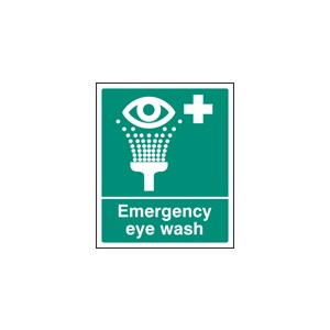 Emergency Eye Wash (Rigid Plastic,300 X 250mm)