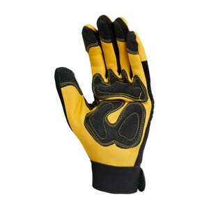 PROJEX Leather Glove 97-977 Yellow/Black