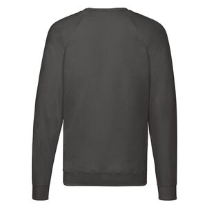 62138 Men's Raglan Sweatshirt Light Graphite