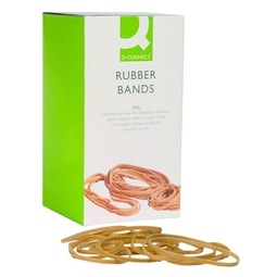 Q Connect Rubber Bands Assorted Box 100G