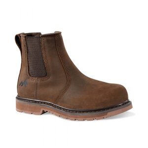 RF951 Ruby Ladies Safety Brown Chelsea Boot S3 HRO SRA