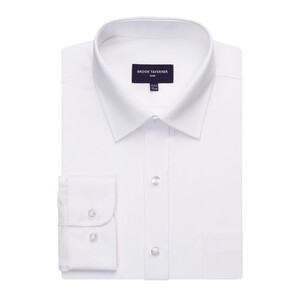 Brook Taverner 7742A Juno Mens Long Sleeve Shirt White