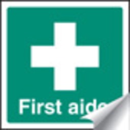 First Aid & Safe Condition Signs - 50x50mm