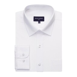 Brook Taverner 7742A Juno Mens Long Sleeve Shirt White