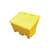 Grit Bin Yellow 790 X 500 X 755mm (6 Cubic Feet) 169 Litre