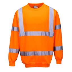 B303 Hi-Vis Sweatshirt Orange