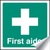 First Aid & Safe Condition Signs - 25x25mm