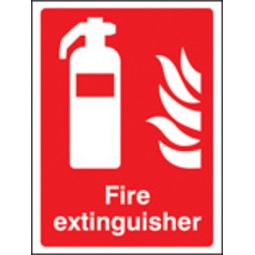 Fire Extinguisher (photo. Self Adhesive Vinyl,200 X 150mm)